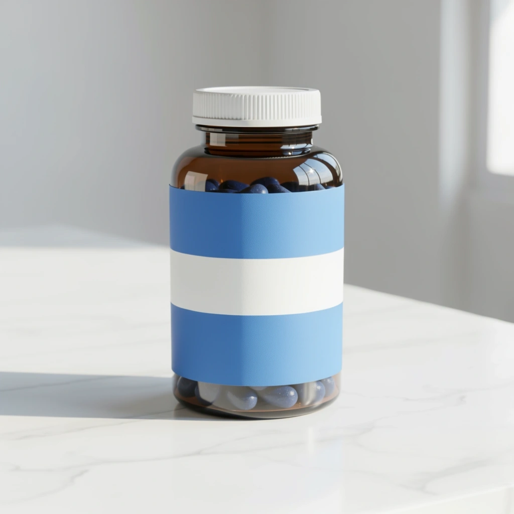 Premium Natural Eye Supplement Bottle